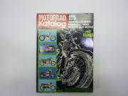 Motorrad Katalog Motorrad-Katalog aus dem Erscheinungsjahr 1975