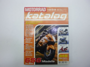 Motorrad Katalog Motorrad-Katalog aus dem Erscheinungsjahr 1999